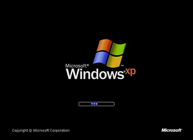 Windowsロゴ画面